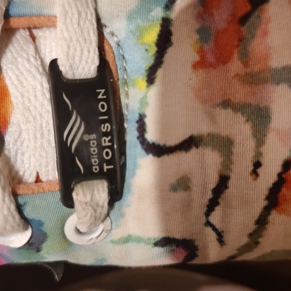 Adidas ZX flux watercolor woman's size 7 running shoes - Picture 10 of 12